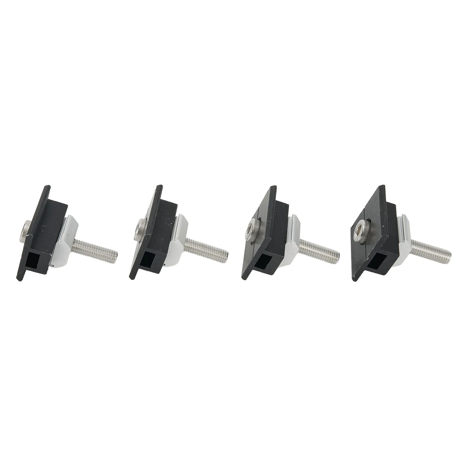 

Universal Clamps Cold Or Humid Condition 4/10pcs Black End For 30-35mm Solar Panel Including Screw Accessories
