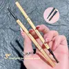 Small gold bar double-ended eyebrow pencil three-dimensional eyebrow shape long-lasting without smudging, slender and natural 4