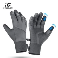 Winter Motorcycle Riding Thermal Cycling Gloves Bicycle Warm Touchscreen Full Finger Gloves Waterproof Outdoor Skiing For Men 1