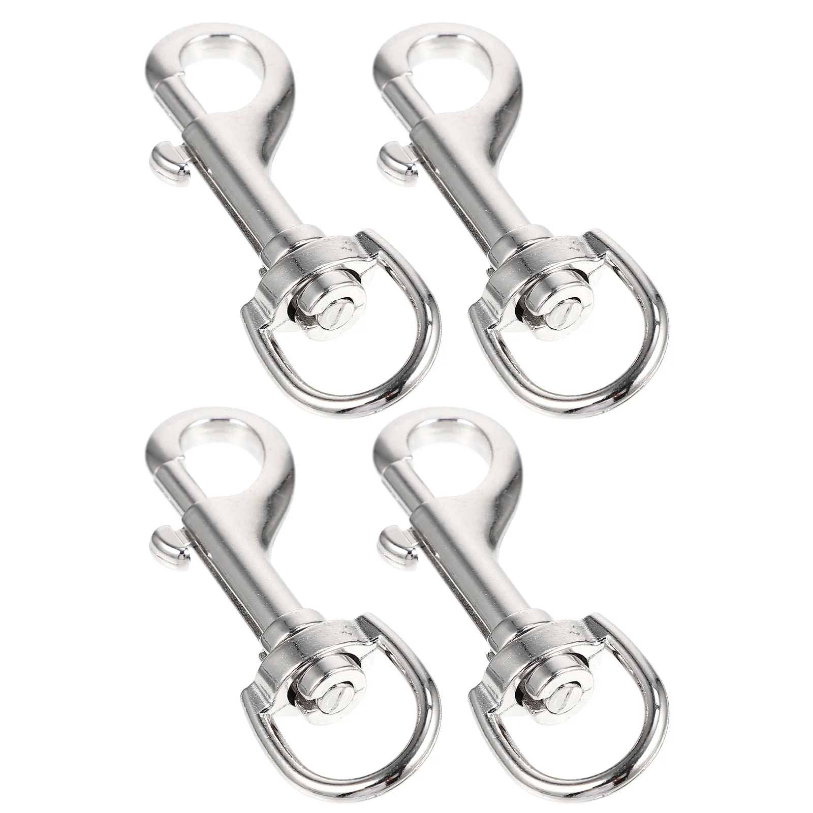 

4pcs Heavy Duty Swivel Snap Hooks Dog Leash Outdoor Hooks Pet