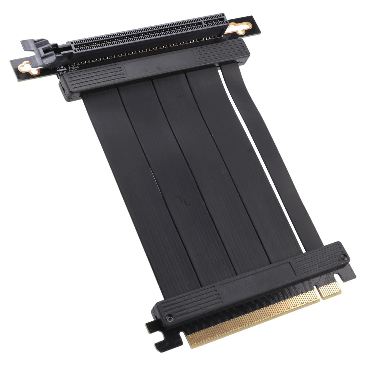 Hot sale PCIE 4.0 16X Riser Cable Graphics Card Extension Cable PCI Express Port GPU Riser Extender,90 Degrees 10cm