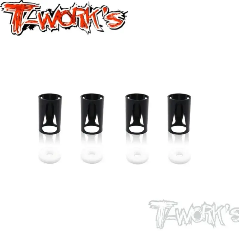 Originale T Works Te-132-S Set Di Sistemi Di Smorzamento Progressivo (Per Serpentina S411 Eryx 4.0 /2.0) Parte Rc