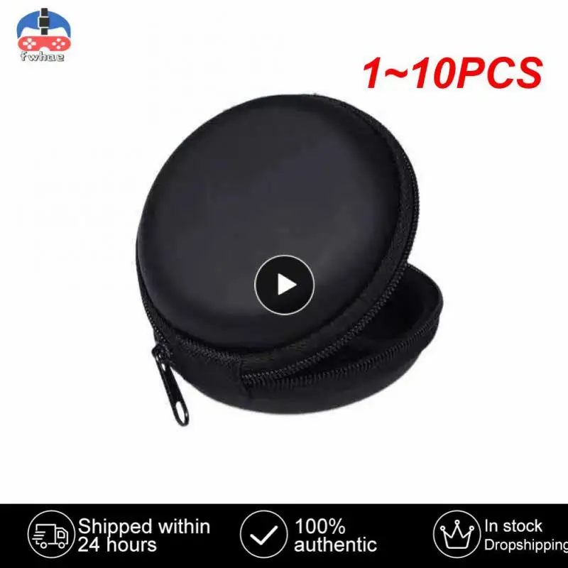 

1~10PCS Mini Earphone Holder Case Storage Protective Box Headphone bag Earbuds Accessories Usb Data Cable Memory Card Outdoor