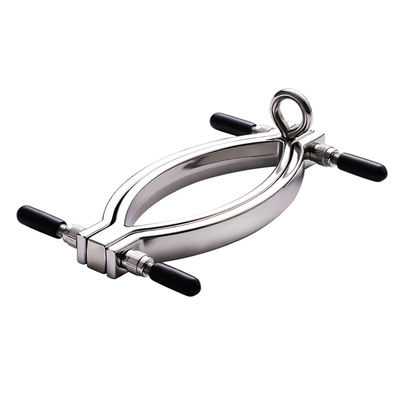Sex Toys For Women Labia Clamp With Metal Chain Bondage Equipment Clitoris Stimulation Speculum Vagina Opener Exotic Accessories