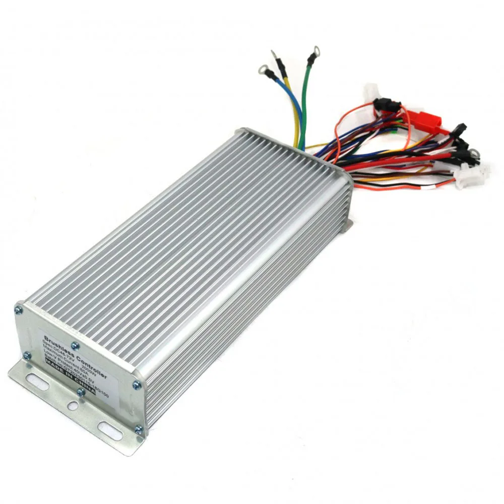 48V/60V/72V Electric Bike Brushless Motor Controller 55A 2000W High Power DC Dual-mode Electric Vehicle Brushless Controller
