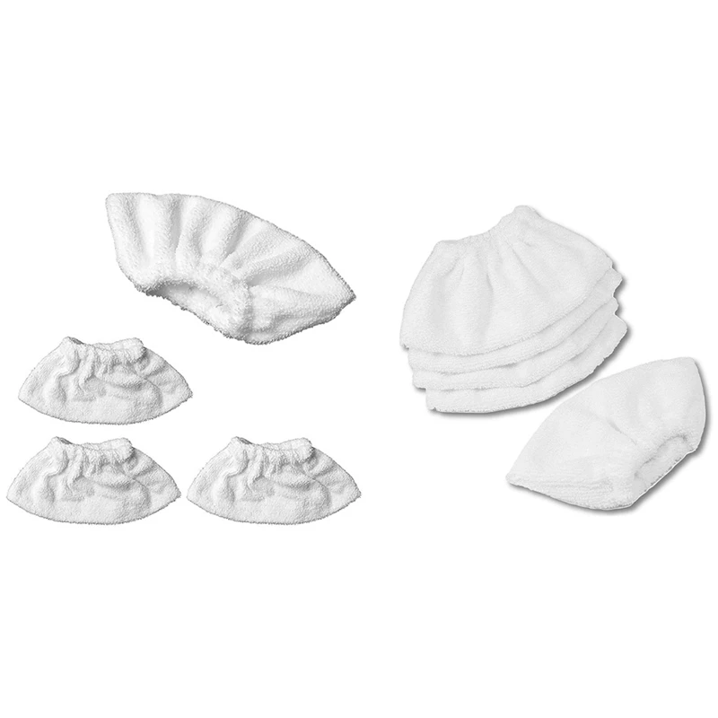 Set Di Coperture In Microfibra Per Ugello Manuale Karcher Easyfix Steam Cleaner Sc1, Sc2, Sc3, Sc4, Sc5