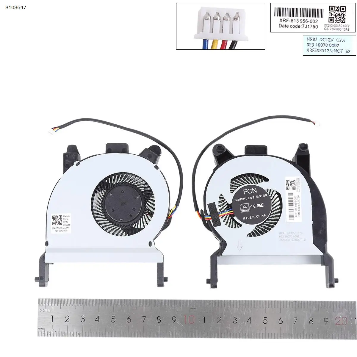 Ventola Di Raffreddamento Per Laptop Per Hp Prodesk 600 G3