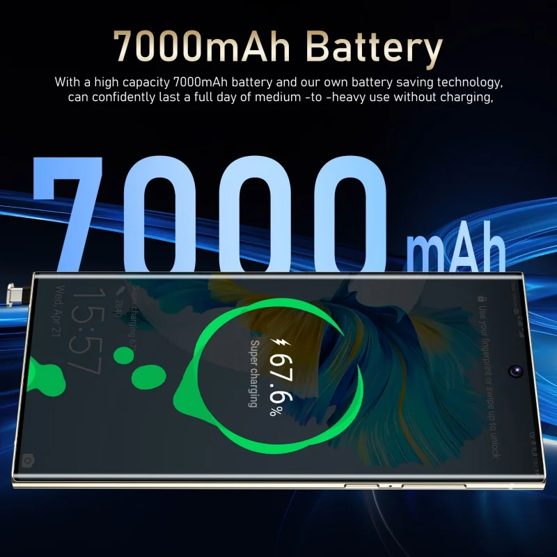 S24 Ultra Mobile Phones 7.3 HD Screen SmartPhone Original 22GB+2TB 4G 5G Dual Sim Celulares Android Unlocked 7000mAh S23 Ultra