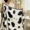 YanYangTian 2024 New Capybara Thin blanket sofa cover bedding Cute puppy print Autumn Winter warm comforter Home and decoration 6