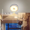 Motion Sensing Wall Lamp, Usb Rechargeable Led Night Light, Used For Wardrobe, Hallway, Bedside, Bathroom, Night Lighting 2
