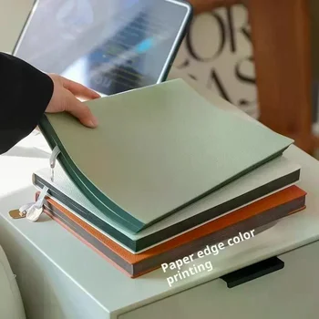 Quaderno in pelle PU A5 Business Office Student Lista delle cose da fare Regalo di cancelleria per libri di diario di lusso semplici personalizzati