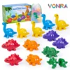 Matching Dinosaur Toy With storage bag Montessori Toys for Kids Counting Learning Toys for Toddlers Children Development Game 1