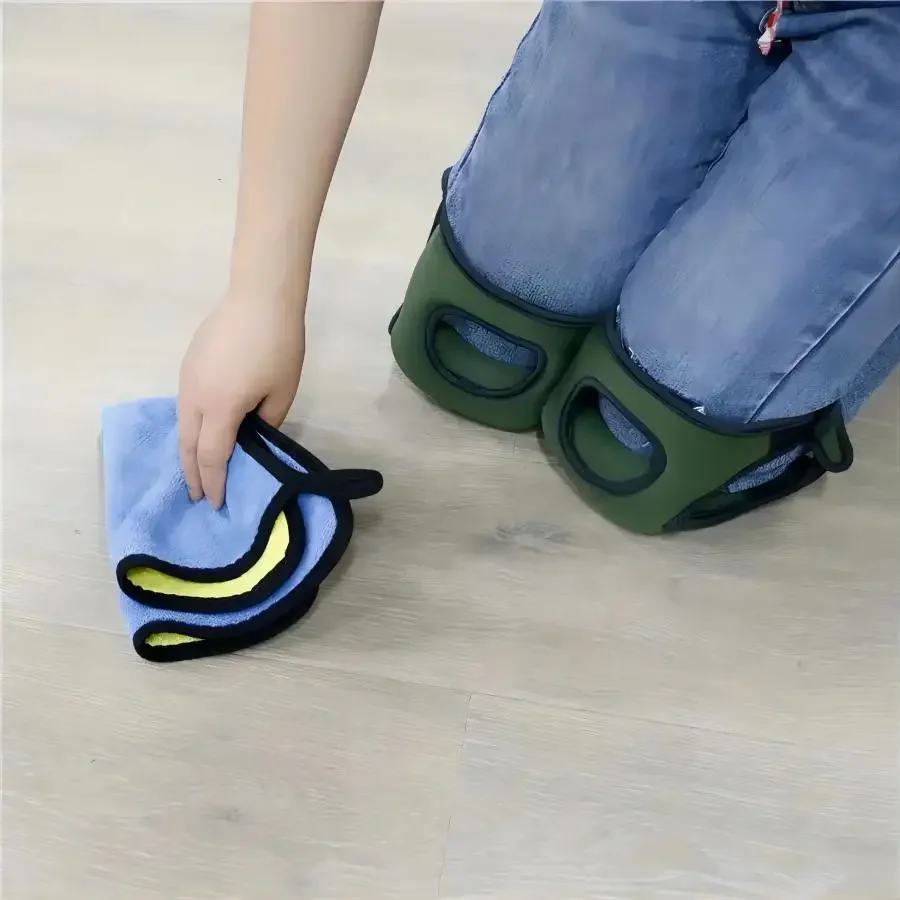 Neoprene Gardening Knee Pads for Women & Men,EVA Foam and Adjustable Anti Slip Water-Resistan Durable and Soft Knee Protection