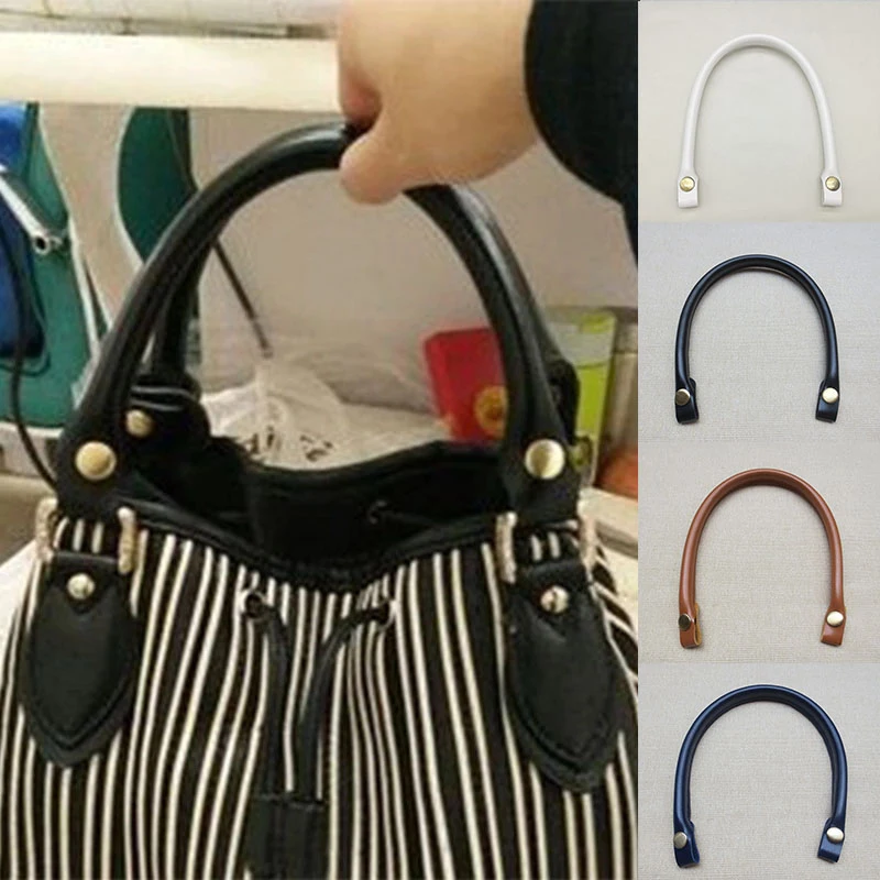 

1pc 40cm Bag Belts For Women Bag Shoulder Handbag Slim Detachable PU Leather Handles Strap Bag Belt Replacement Bag Accessories
