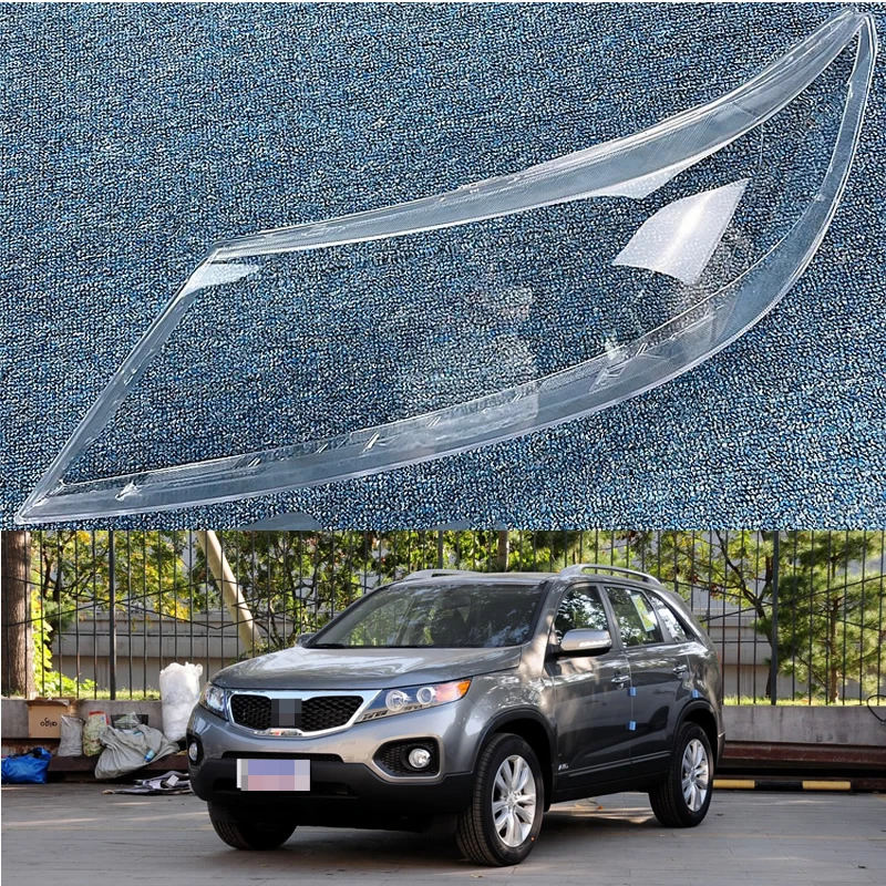 For It is suitable for 2009-2012 Kia Sorento car headlight cover headlight shell headlight mask