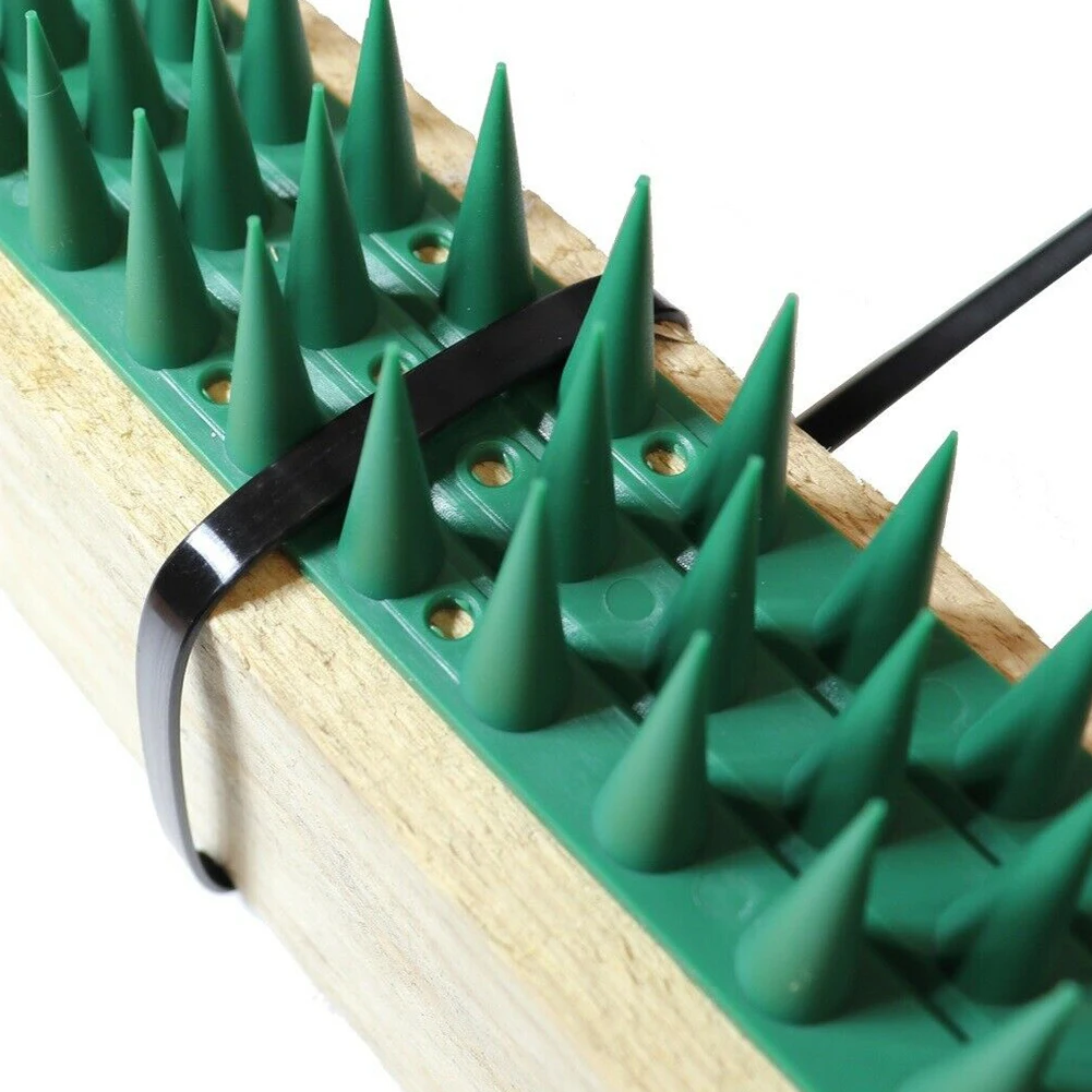 S4bb49460ab1c4a3eaf468d22cf9f60ecn Bird Spikes Anti-bird Thorn Bird Deterrent Bird Thorn Cat Deterrent Pigeon Deterrent Durable Useful Plastic Bird Thorn