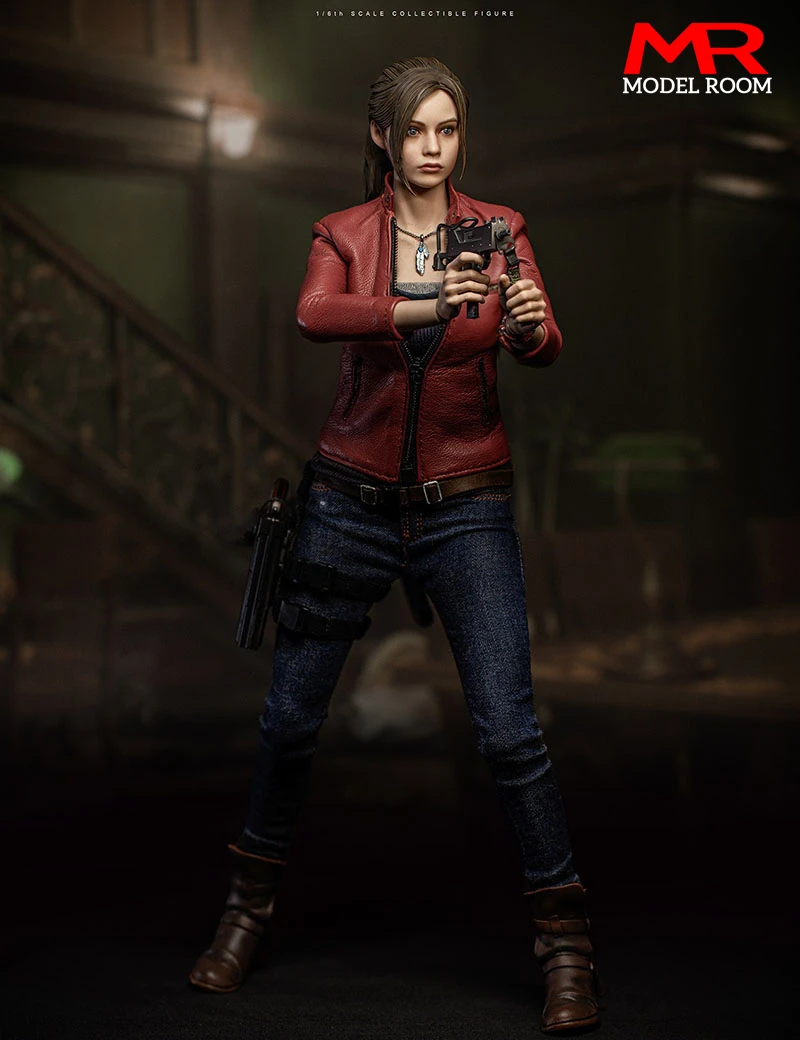 NAUTS X DAMTOYS Resident Evil 2 Claire Redfield Remake Ver 1/6 Scale Action  Figure DMS031