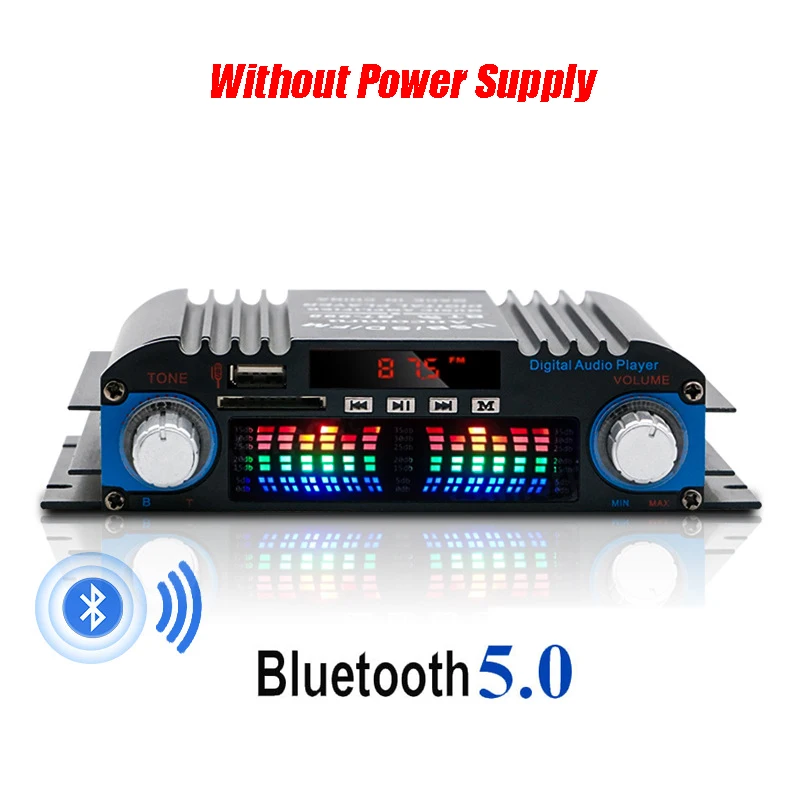 Amplificatore Bluetooth 4.0 Canali HiFi - 45Wx4, Per Casa/Auto, Con Subwoofer - Foto 3