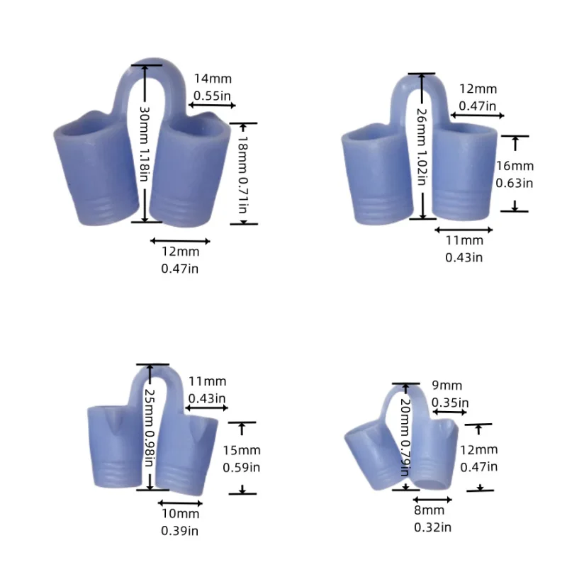 Nasal Breathing Dilator 4/8PCS/set Silicone Snoring Solution Anti Snoring Nose Vents For Better Sleep