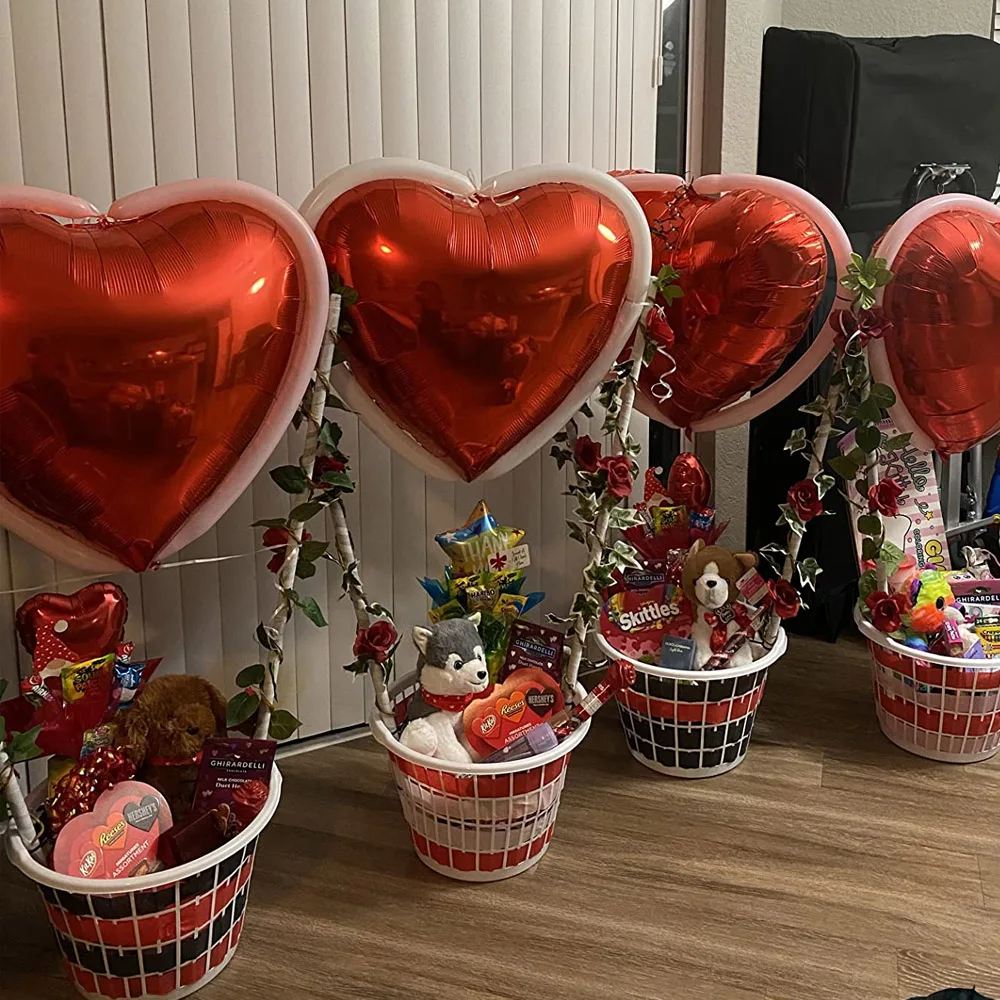 Large Heart Foil Balloons 6