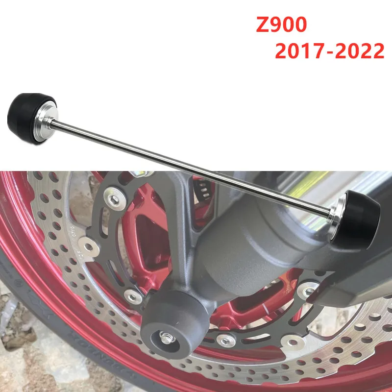 For Kawasaki Z900 Z900Rs 2017-2022 2021 2022 Motorcycle Front Axle Fork Crash Sliders Wheel Protector