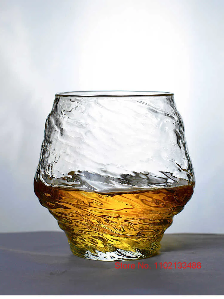 Description Picture 6 of itemFalling Sakura Brandy Snifter Whisky Glass Old Fashioned Wineglass Creative Wine Gifts Cognac Whiskey Cup Beer Mug Dropshipping