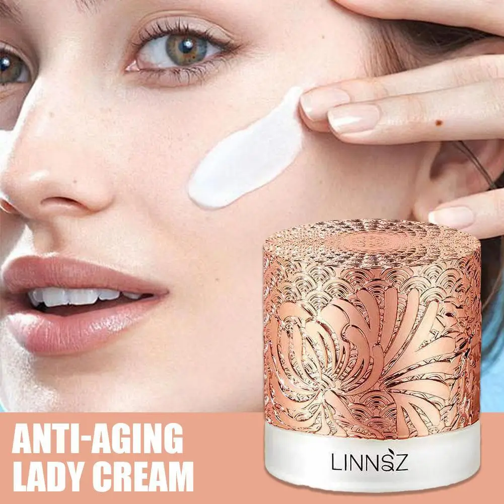 

50g/60g Anti-Aging Lady Fair Cream Hydrating Moisturizing And Brightening Skin Tone Discoloration Improvement Lazy Face Cream