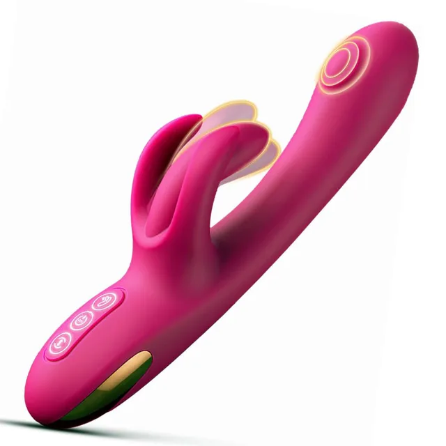 Dildo-Vibrator, Erwachsene, Sexspielzeug für G-Punkt, Klitorisstimulator, wasserdicht, Vibration 10, Flattern, vibrierendes weibliches Sexspielzeug für Frauen 1