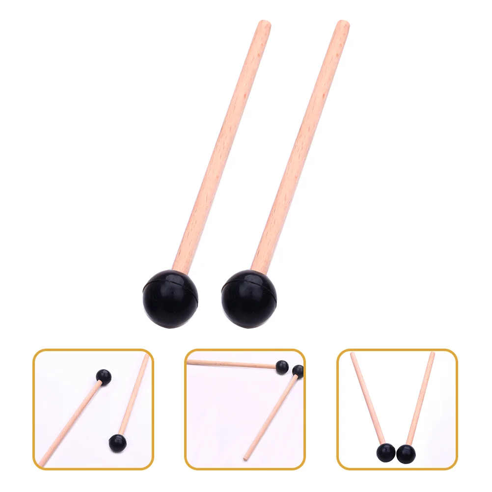 

Tongue Drum Drumsticks Marimba Mallets Percussion Instrument Sticks Percussion Musical Instruments Kids Rubber 20cm