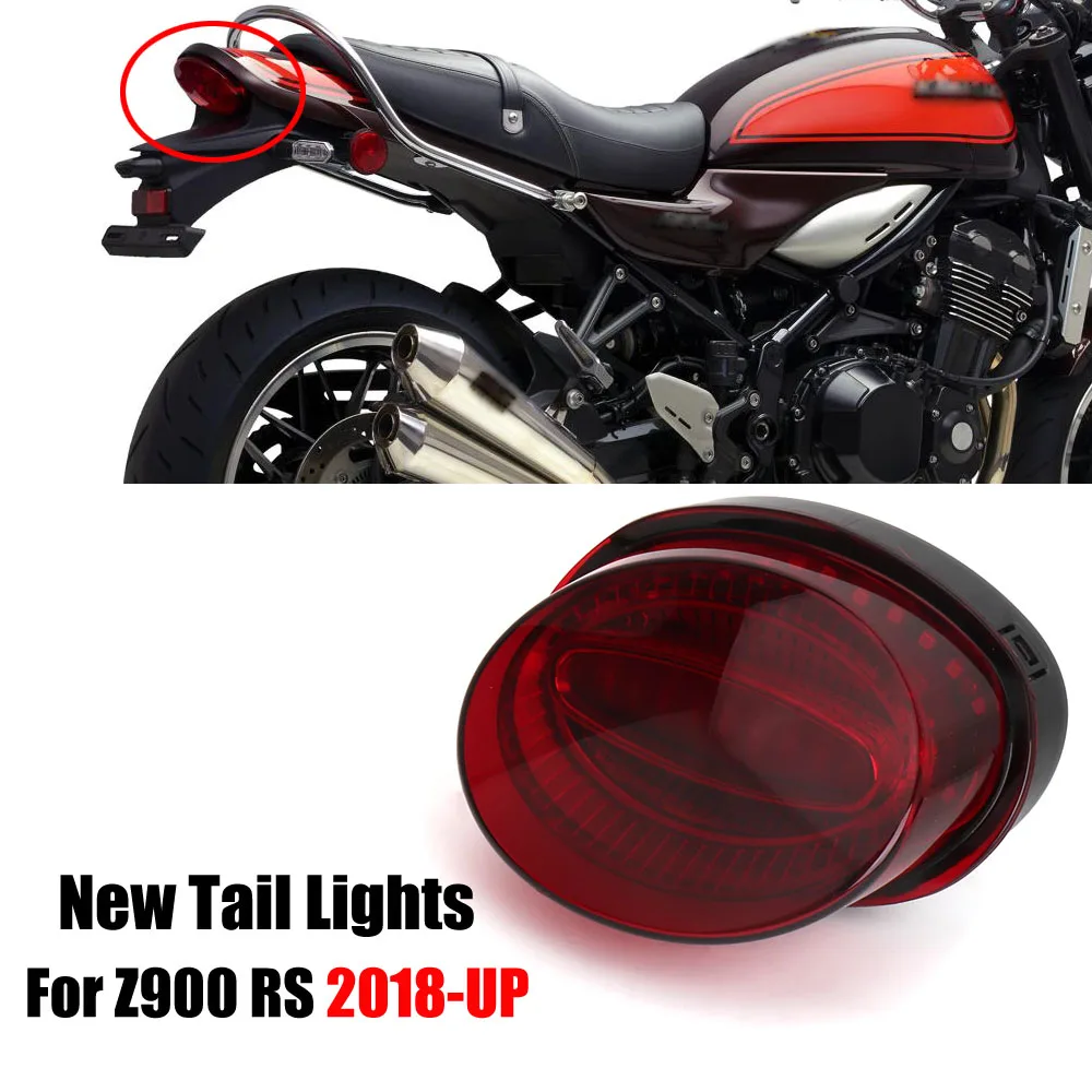 

New Motorcycle Accessories LED Brake Rear Tail Light Fits For Kawasaki Z900RS Z900 RS z900rs 2018 2019 2020 2021 2022 2023