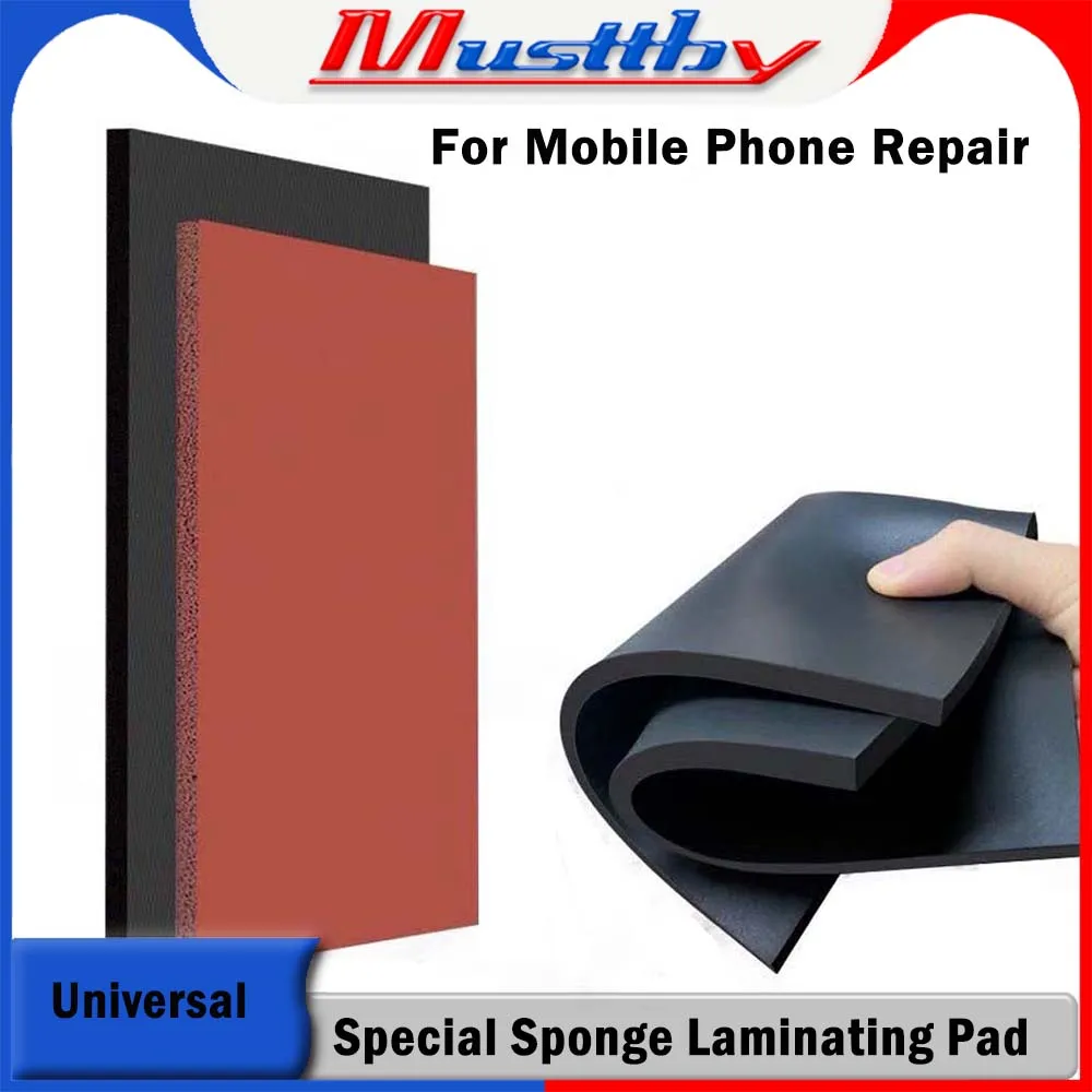 Musttby Special Sponge Laminating Pad OCA Vacuum Lamination Machine Rubber Mat For Mobile Phone LCD OLED Screen Repair Tool