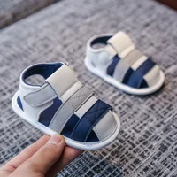 Fashion  Summer Baby Girls Boys Sandals Newborn Infant Shoes Casual Soft Bottom Non-Slip Breathable Shoes Pre Walker 3