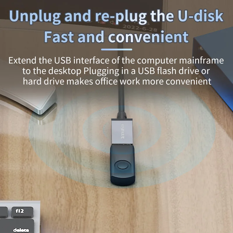 Premium USB 3.0 Extension Cable - Male to Female Data Connection, Available in 1m, 2m, 3m Lengths