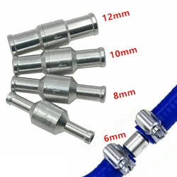 Vanne de contrôle anti-retour en aluminium chromé, haute température, carburant, eau, gaz, air, aspirateur, 6-12mm