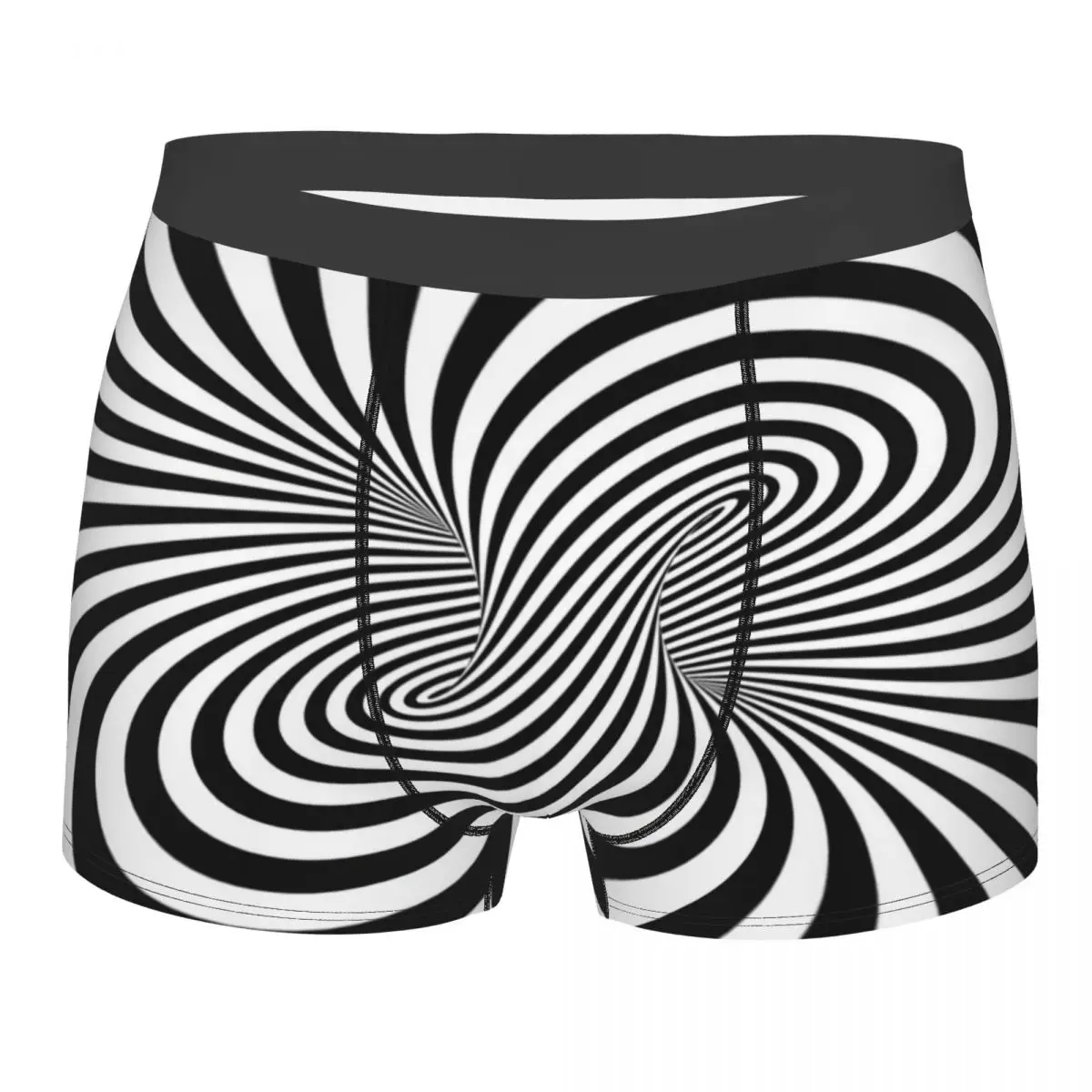 3D Stereo Vision Underpants Breathbale Panties Male Underwear Print Shorts Boxer Briefs