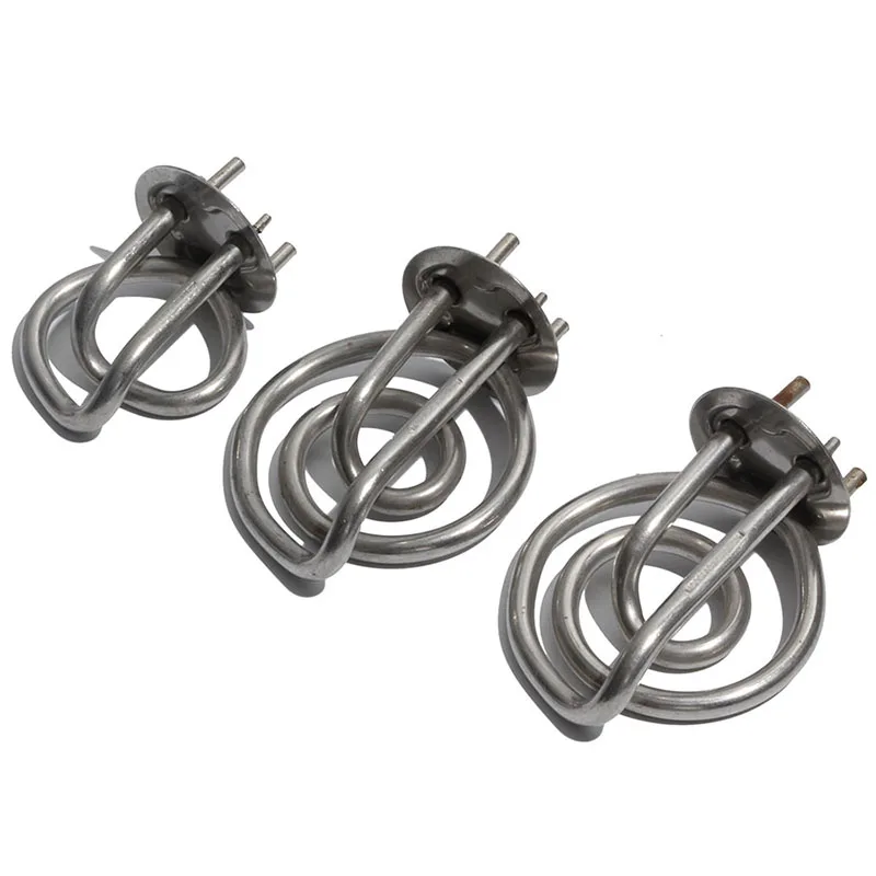 Elemento de Aquecimento Elétrico para Copo Fervente Tubo de Aquecimento Chaleira Tubo de Aquecimento 220v 850w 1200w 2000w