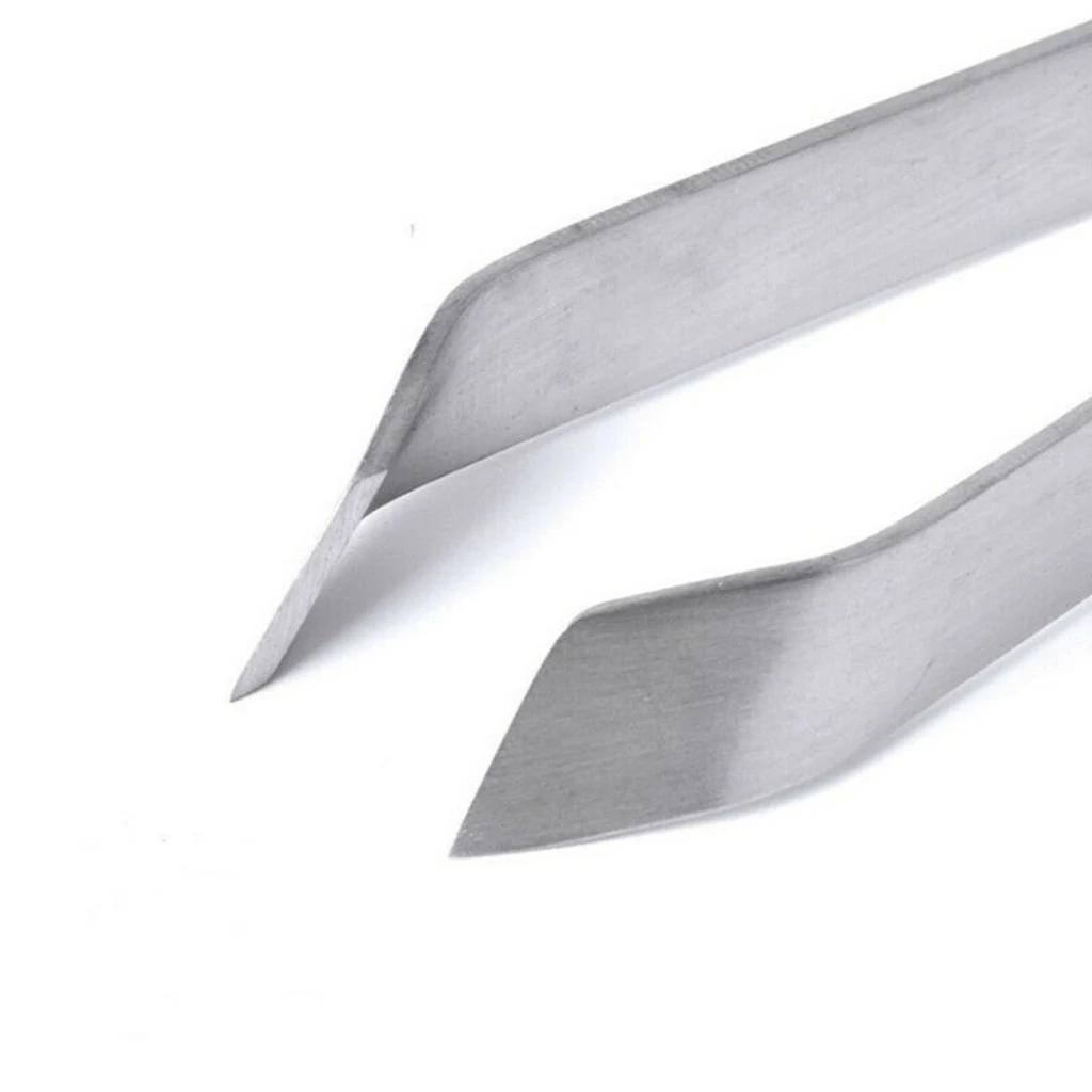 1 Pcs Creative Seafood Bone Peeling Tool Pig Hair Fishbone Tweezers Stainless Steel Goose Anti-slip Fish Bone Remover Clip