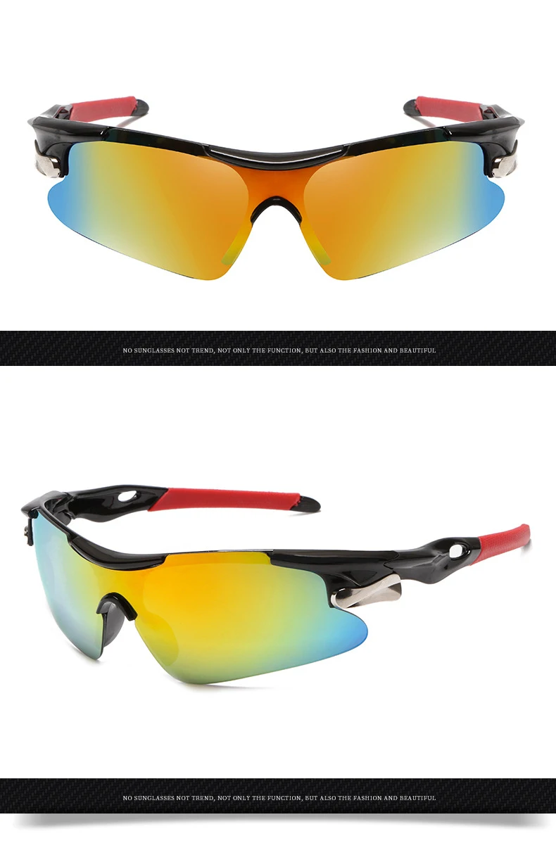 Männer Und Frauen Brille Sonnenbrille Outdoor Sport Brille Radfahren Angeln Anti-uv Winddicht Casual Sonnenbrille 9206 – Detail 10