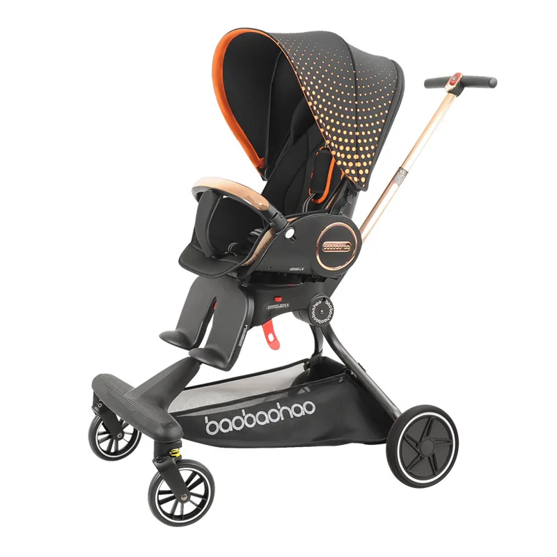 

High landscape, walking baby, two-way baby, sunshade, light folding, shock absorption and rotating cart, walking baby.
