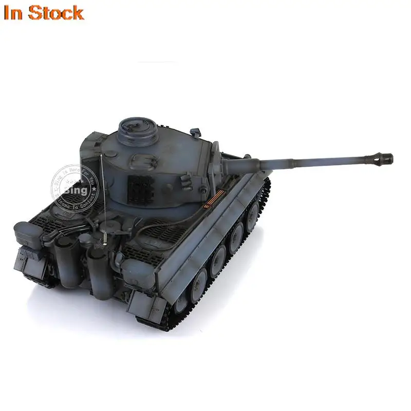 Toys Gifts 1/16 HENG LONG 7.0 Plastic German Tiger I RC Tank 3818 Barrel Recoil Track Idler Smoke Unit Speaker Radio TH17247 5