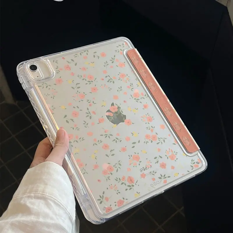 Floral Protective Tablet Case