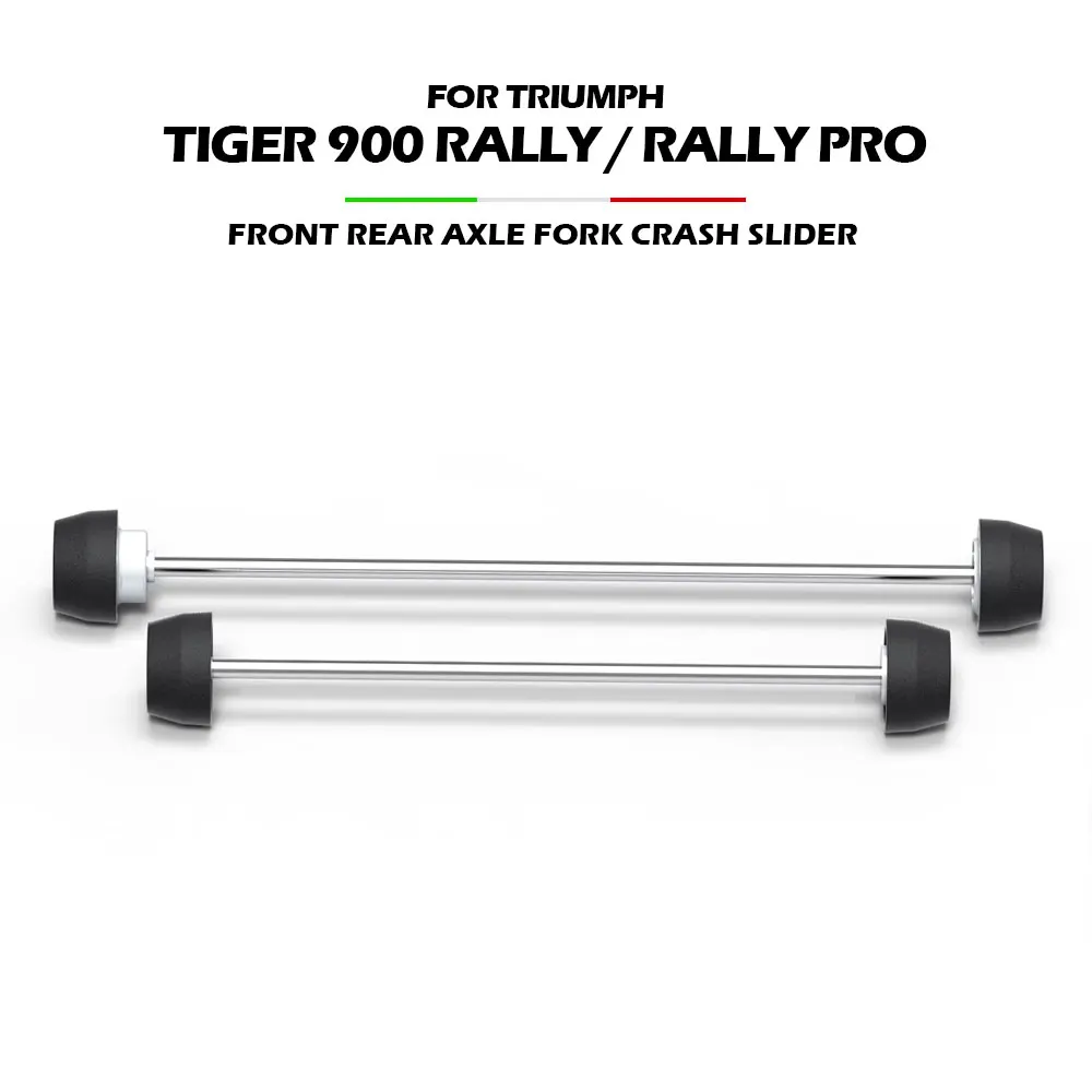 

Motorcycle Rear Front Axle Fork Crash Slider For TRIUMPH Tiger 900 Rally Pro 2020~2023 Wheel Crash Slider Protector Parts