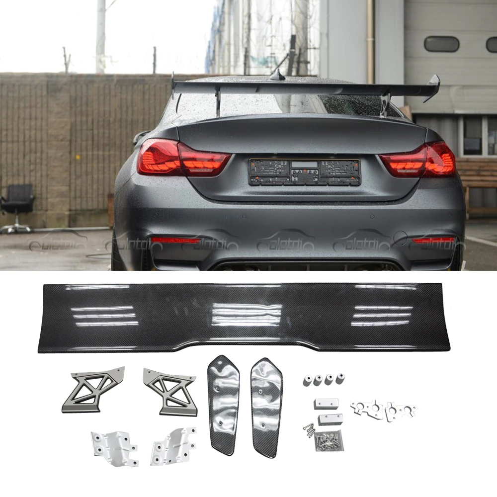 

GTS Style Carbon Fiber Boot Lip Ducktail Rear Trunk Wing Spoiler for F87 M2 F80 M3 F82 F83 M4