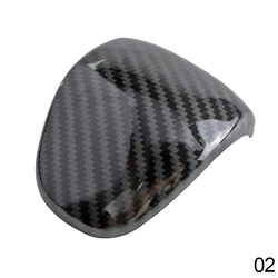 Premium Gear Shift Knob Protection Cover - Elegant Interior Enhancement Accessory (Carbon Fiber)