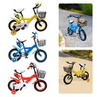 Vélo pour enfants bleu/jaune/rouge vélo de 12 pouces pour enfants jeunes filles vélo pour enfants adapté à 2-4 ans 1