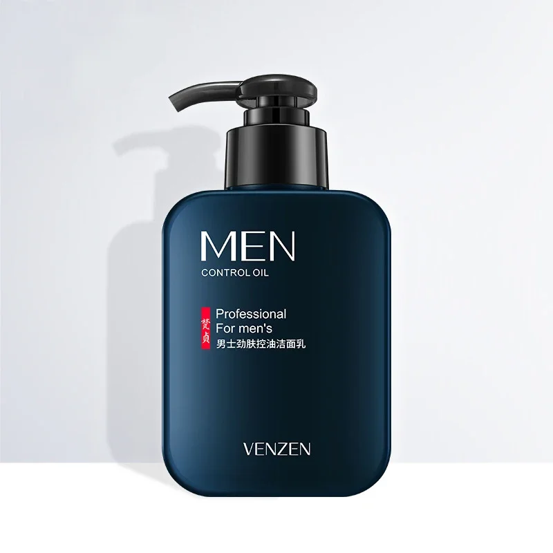 Face Wash Refreshing Oil Control Moisturizing Facial Cleanser Deep Cleansing Moisturizing Facial Cleanser For Men