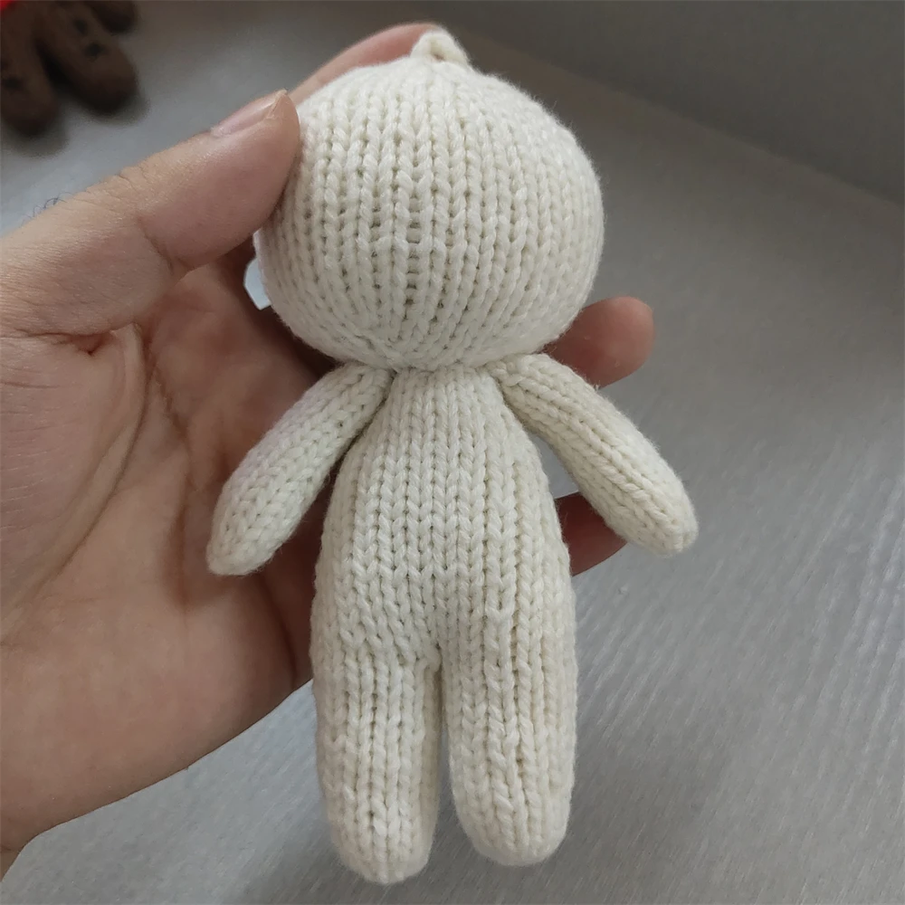 Voodoo Doll Keychain Halloween Party Dress Up Prop Ghost Doll Soft Revenge Knitting Witchcraft Trick Accessory plush toy plush doll