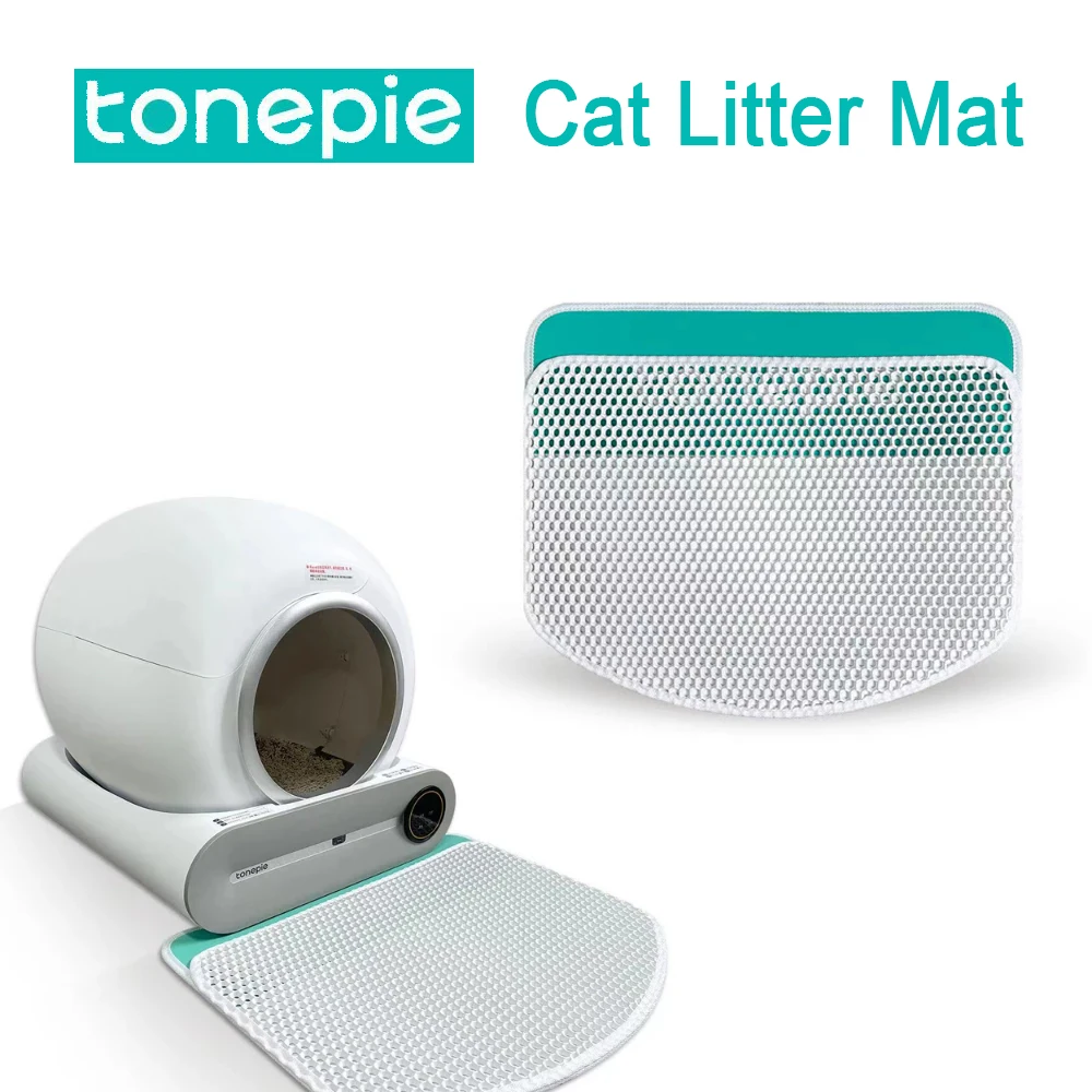 TonepieAutomaticPetCatLitterBoxMatDoubleLayerWaterproofEasy