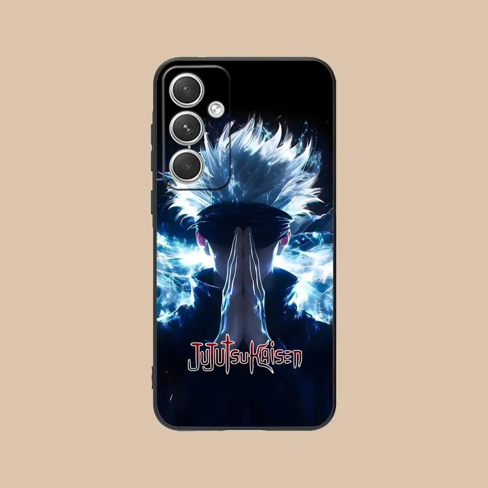 Luxury Black Jujutsu Kaisen Satoru Gojo Phone Case