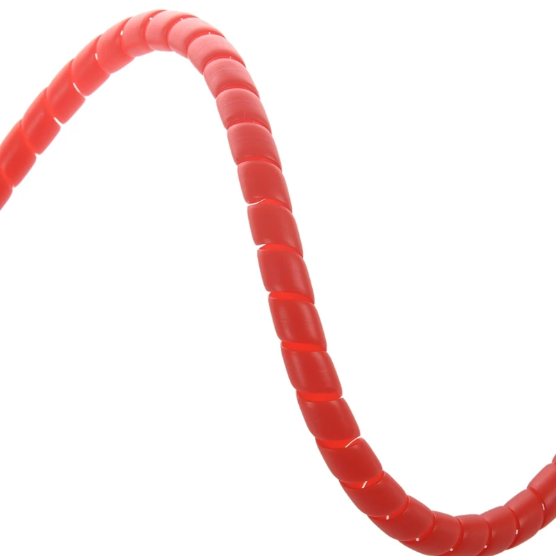 2X Scooter Line Spiral Color Change Tube Protector 1M Length Winding Tubes For Xiaomi M365 Pro Accessories Red